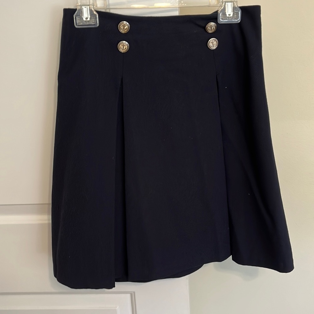 The Limited Nautical Pleated Skirt